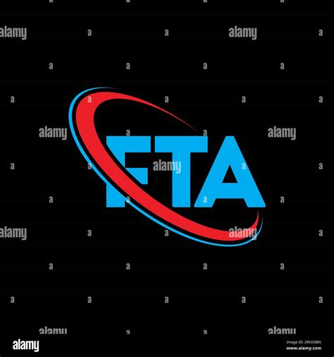 FTA logo. FTA letter. FTA letter logo design. Initials FTA logo linked ...