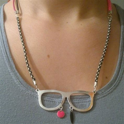 Fabriquer Un Collier Lunettes Et Son Bracelet Assorti Marie Claire