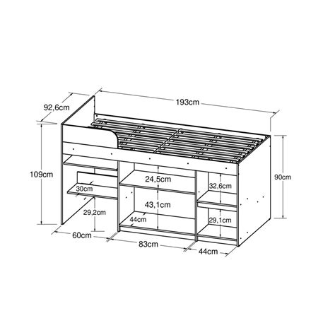 Cama Multifuncional Plaza Lolo Montana