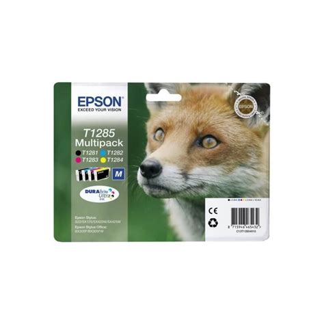 Epson Multipack Renard T Encre Durabrite Ultra N C M