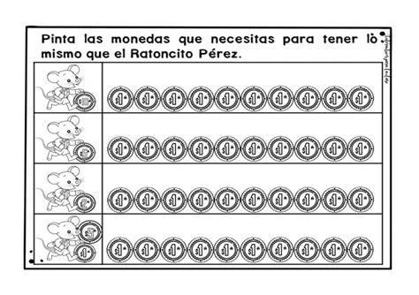 Actividad Para Trabajar Con Monedas Didáctica Educativa