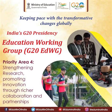 Ministry Of Education On Twitter G20india Giving A Boost To