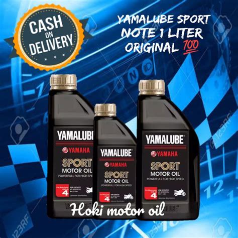 Jual Oli Motor Yamalube Sport 1 Liter Shopee Indonesia