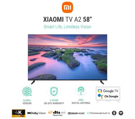 Xiaomi Mi Tv A Inch Model Smart Tv Television K Android Tv