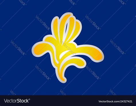 Flag of city brussels in belgium Royalty Free Vector Image