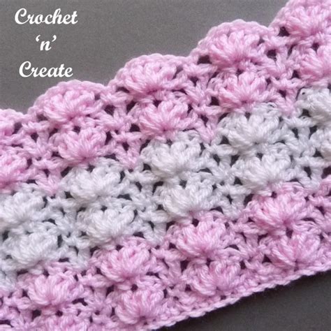 Crochet Puff Shell Stitch Free Written Instructions On Crochet N Create