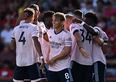 Bournemouth Vs Arsenal Result Martin Odegaard At The Double As Gunners