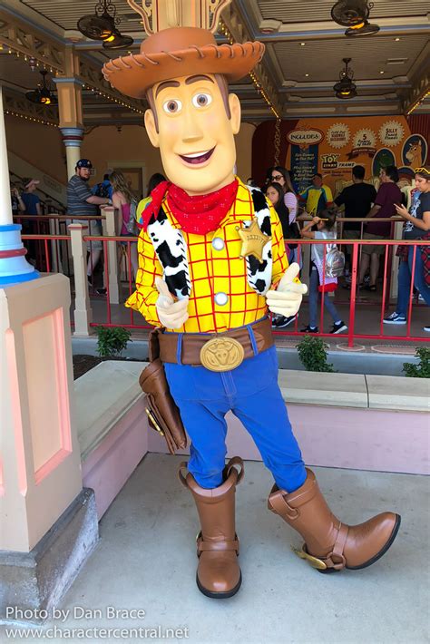 Woody at Disney Character Central