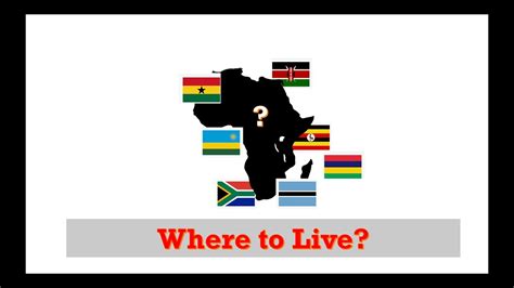 Best African Countries To Live In Youtube