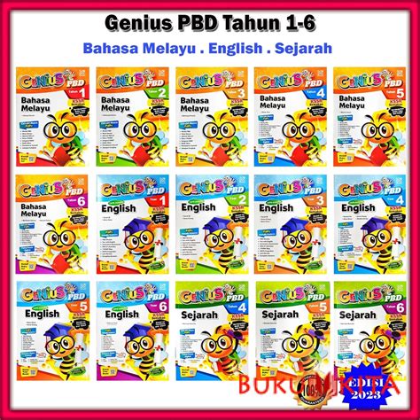 Buku Latihan GENIUS PBD KSSR Edisi 2023 Tahun 1 2 3 4 5 6