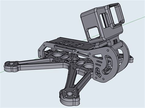 3d File Xlb 1 Fpv Drone 🛸 ・3d Printer Design To Download・cults