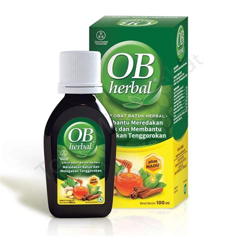 Jual Ob Herbal Ml Obat Batuk Dan Melegakan Tenggorokan Obat