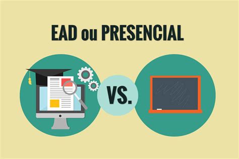 DIFERENÇAS E SEMELHANÇAS ENTRE A EAD E O ENSINO PRESENCIAL Mapa Mental