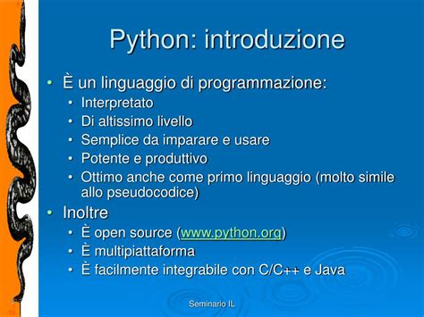 PPT Implentazione Degli Oggetti In Python PowerPoint Presentation