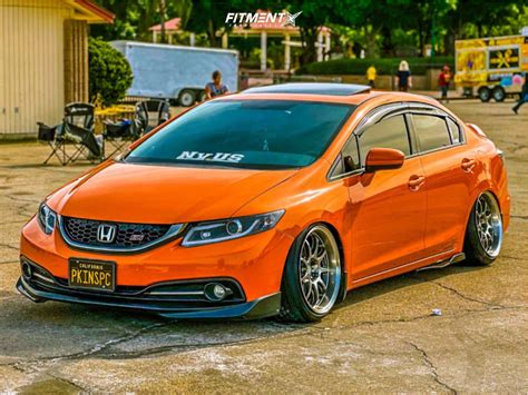 2015 Honda Civic Si With 18x9 5 Work Emotion D9r And Farroad 215x40 On Coilovers 2658384