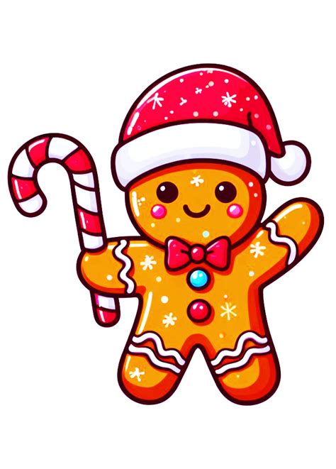 Decora O De Natal Homem Biscoito De Gengibre Png Pintura De Natal