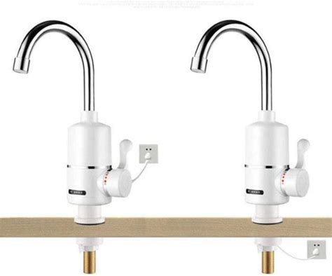 Instant Electric Heater Hot Water Tap Tankless Geyser Heating Tab Bathroom Tub With Digital