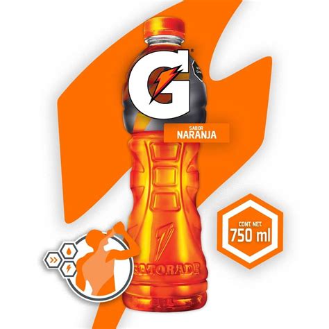 Gatorade Perform 02 Sabor Naranja 750 Ml Walmart En Línea