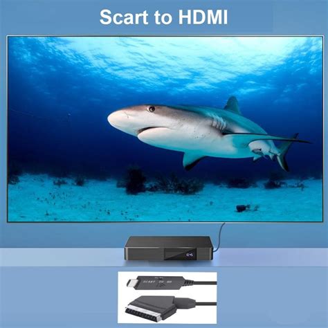 Hd P P Switch Converter Scart To Hdmi Compatible Video Audio