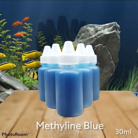 Jual METHYLINE BLUE Blitz Icht Obat Biru Ikan Hias Kecil Jenis Cupang