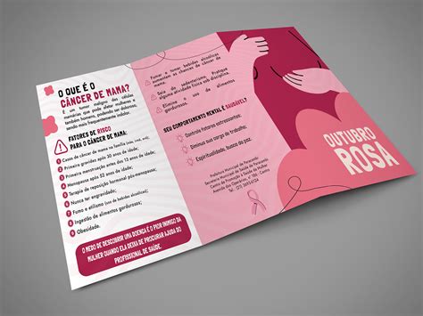 Folder Outubro Rosa Para Imprimir