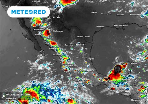 Lluvias intensas y posibles inundaciones en México por las ondas