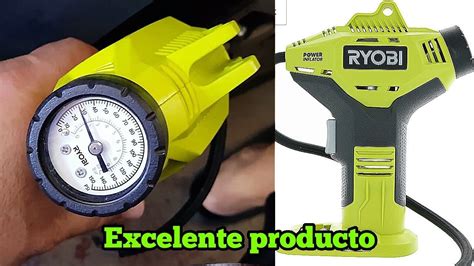 1 año después update del análisis a ryobi P737 inflador de gomas o