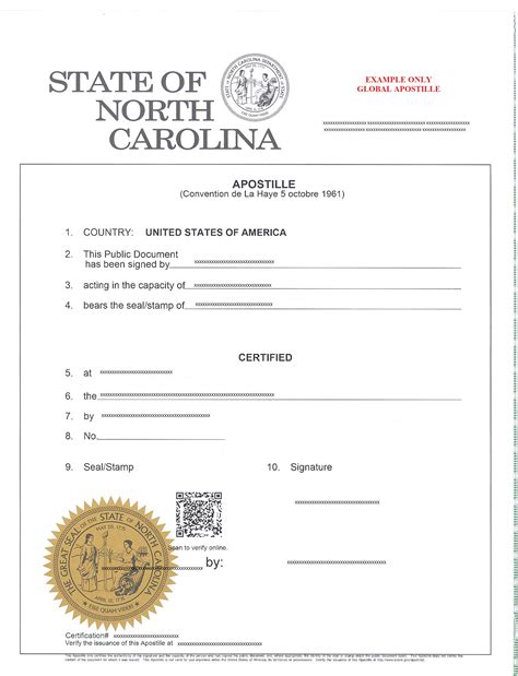 North Carolina apostille service - We offer the lowest rates