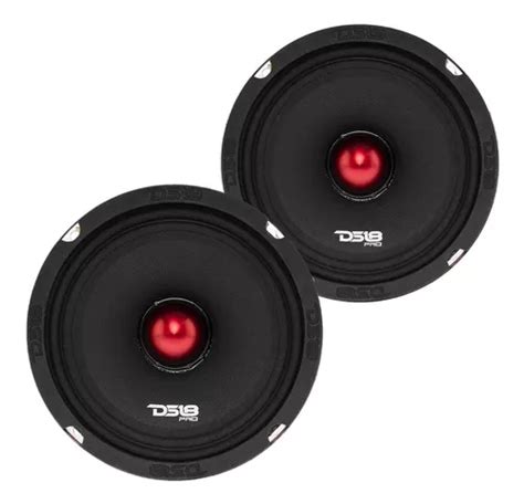 Medios Rangos Ds18 Pro x8bm 8 PuLG 8 Ohms 600w Max 300w Rms Envío gratis