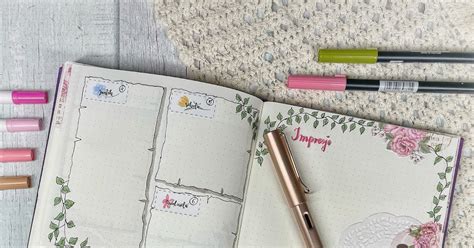 Bullet Journal Zaplanuj Ze Mn Marzec Pierwszy Tydzie Marca