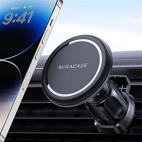 Amazon Miracase Fits MagSafe Car Mount Powerful Magnets Air Vent