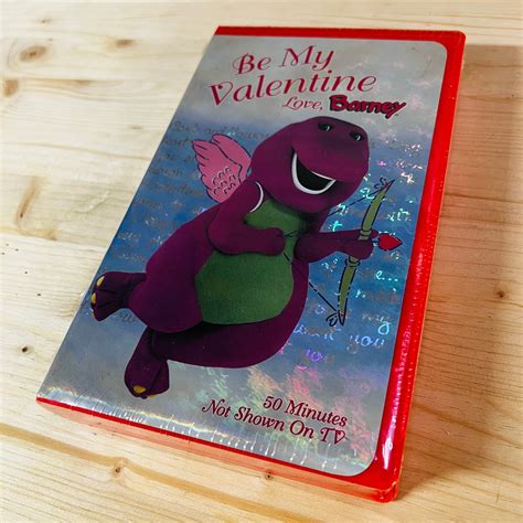 Barney Be My Valentine Vhs Tape Etsy