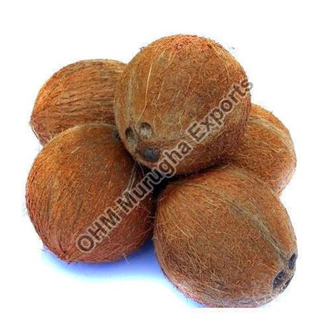 Brown Organic Fully Husked Coconut For Pooja Medicines Style