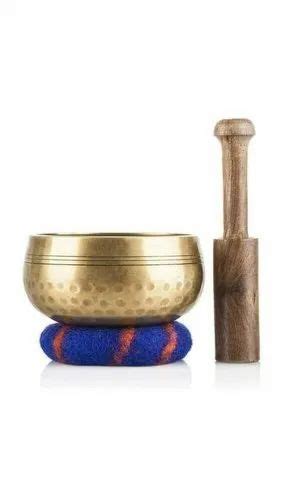 Plain Meditation Brass Singing Bowl 0 80 Kg Round At Rs 700 Kg In Delhi