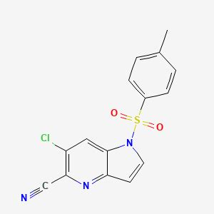 Buy 6 Chloro 1 Tosyl 1H Pyrrolo 3 2 B Pyridine 5 Carbonitrile BenchChem