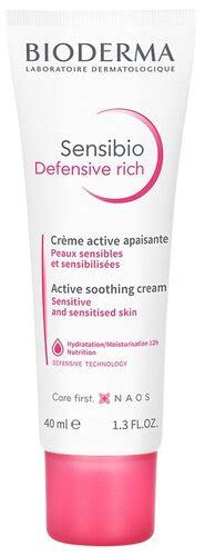 Bioderma Насыщенный крем для чувствительной кожи лица Sensibio ...
