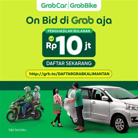 Pendaftaran Mitra Driver GrabCar Dan GrabBike Kalimantan AtmaGo