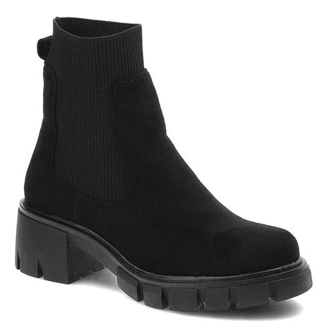 Czarne Botki Filippo Modne Jesienne Buty Damskie Filippo Moda Sklep