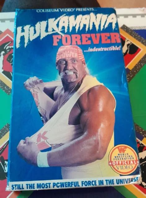 Wwf Hulkamania Forever Coliseum Video Big Box Vhs Wrestling Wwf