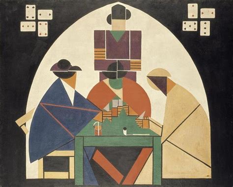 The Cardplayers 1916 Theo Van Doesburg WikiArt Org