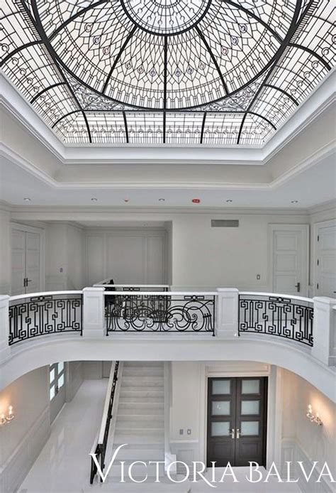 Breathtaking Atrium Stained And Leaded Glass Dome Skylight The Bridle