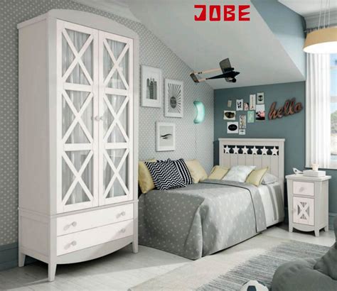 DORMITORIO CABECERO LACADO DECORADO JOBE MUEBLES EN CALATAYUD