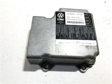 5n0959655j 391240 0510130p Airbag Crash Sensors Module Volkswagen