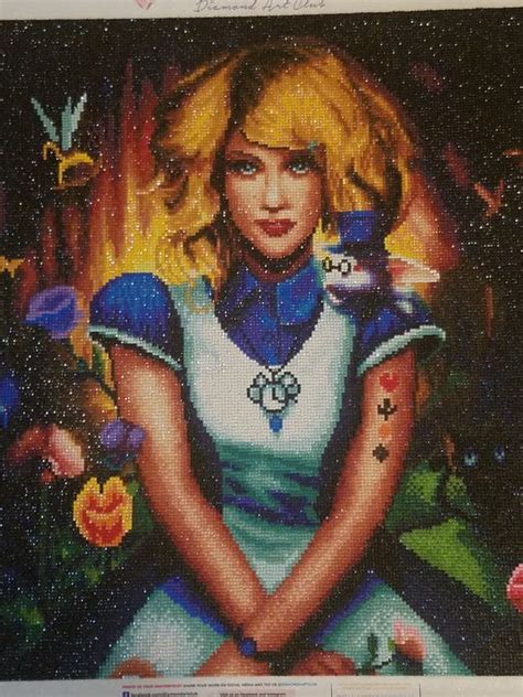 Alice In Wonderland Usa Diamond Painting Kits Diamond Art Club