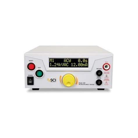 Kv Ma Ac Hipot Tester Ce Listed Sci Alphatech Gcc