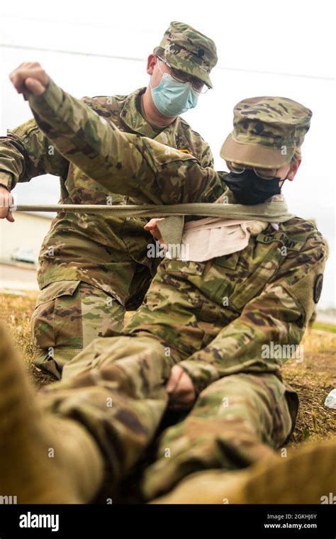 Spc Timothy Harris A Human Resources Specialist With The 393rd