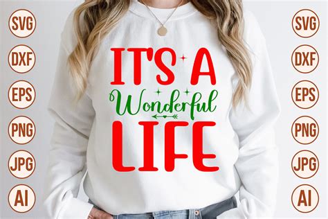 Its A Wonderful Life Svg Designs Graphic By Trendy Svg Gallery