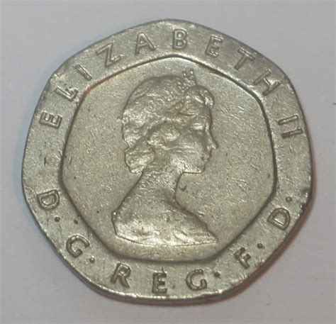 1982 20 Pence Elizabeth Ii United Kingdom Hera Coins Store