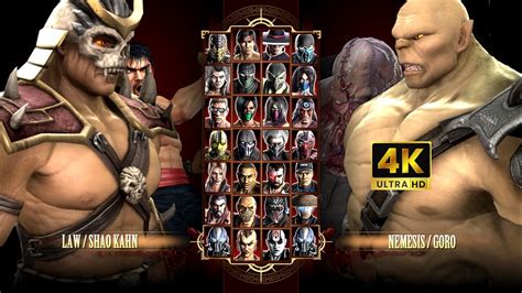 Игра за Marshall Law Black And Red And Shao Kahn в Mortal Kombat Komplete Edition на Pc Expert в