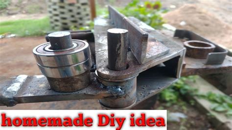 Manual Steel Bender Homemade Metal Bender Diy Youtube